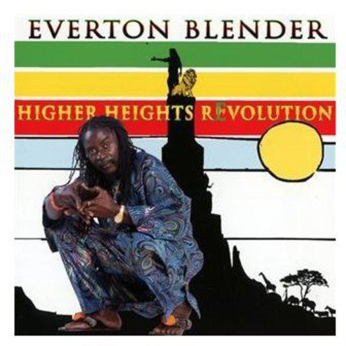 CD cover featuring Everton Blender, with reggae-inspired colors and imagery.