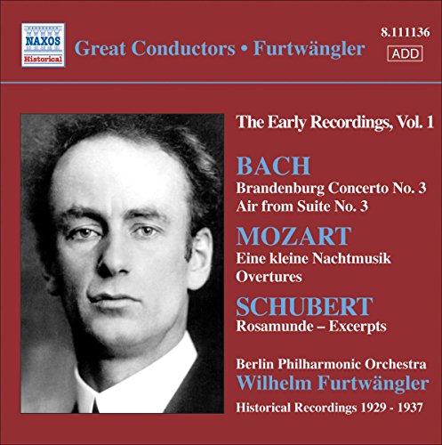 CD cover featuring portrait of Wilhelm Furtwängler and composers’ names.