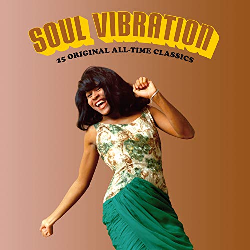 Album cover for “Soul Vibration” featuring a joyful woman dancing.