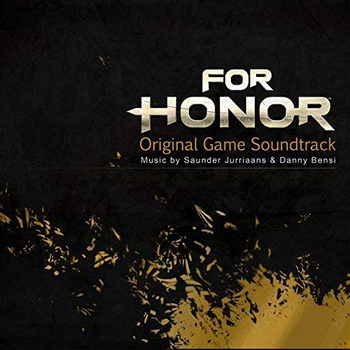 For Honor" soundtrack CD cover with gold-toned, fractured design and title.