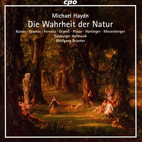 "CD cover featuring a serene forest scene with people gathered around a fire."