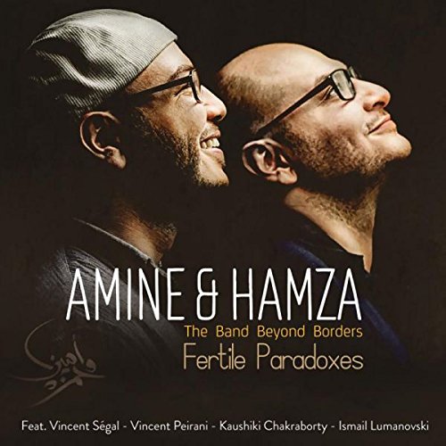 Album cover featuring two men facing each other with text and names below.