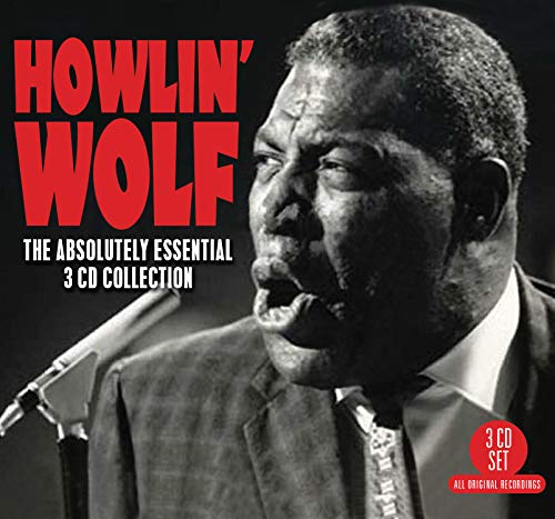 Howlin' Wolf album cover featuring a black and white portrait of the singer.