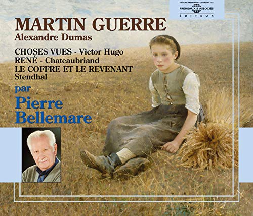CD cover with a young person in historical clothing and Pierre Bellemare’s portrait.