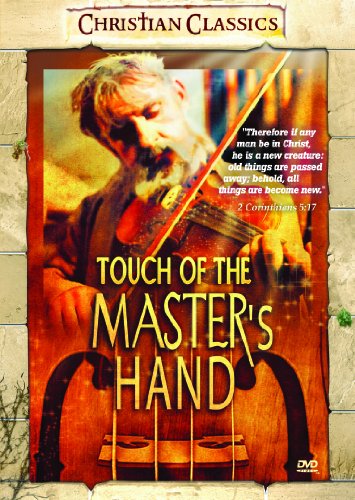 DVD cover: elderly man playing violin, text "Touch Of The Master's Hand".