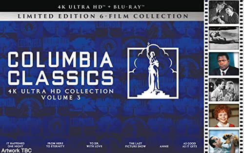 Columbia Classics Collection Volume 3 4K Ultra HD + Blu-ray box set.