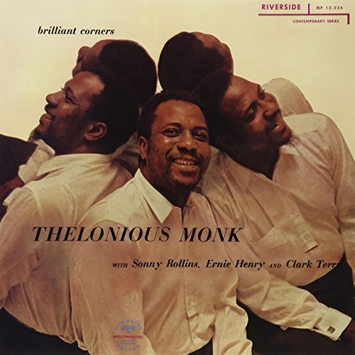 Thelonious Monk album cover, “Brilliant Corners,” featuring four smiling men.