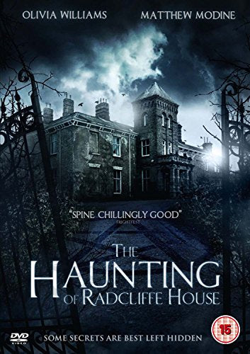 DVD cover for "The Haunting of Radcliffe House" featuring a dark, haunted house.