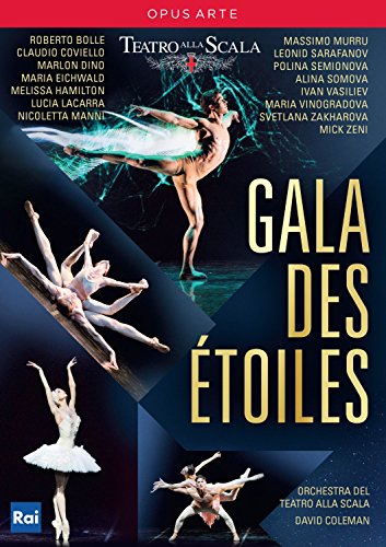 DVD cover for "Gala Des Etoiles" featuring ballet dancers in various poses against a dark background.