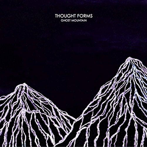 Album cover showing white, lightning-like mountain outlines against a dark purple background.
