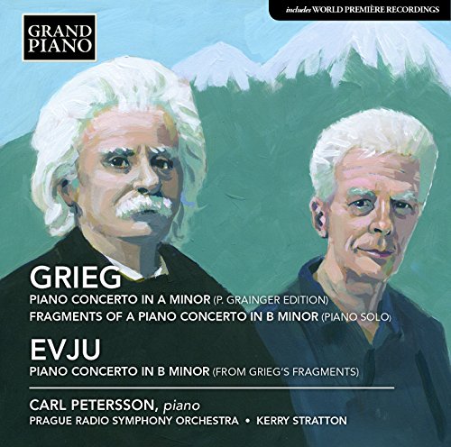 CD cover featuring portraits of two older men against a green, mountainous backdrop.