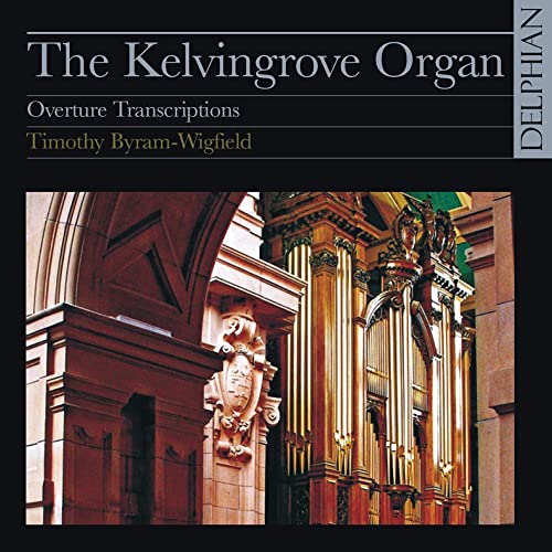CD cover featuring a detailed, ornate pipe organ in a grand hall.