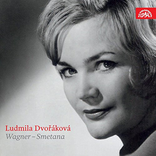 Black and white album cover featuring a woman's portrait with red logo and text.