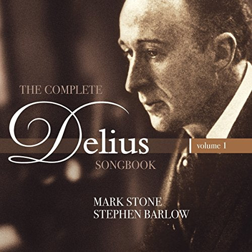 CD cover featuring a sepia-toned portrait of composer Frederick Delius.
