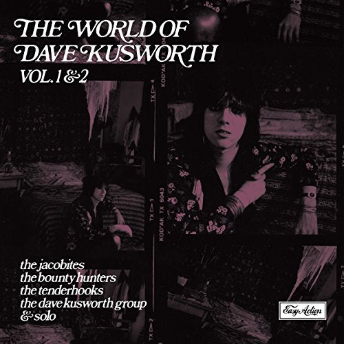 CD cover for "The World of Dave Kusworth" featuring a musician portrait.