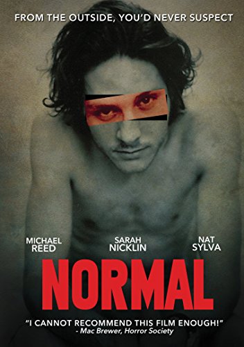 DVD cover for "Normal" featuring a man with obscured eyes.