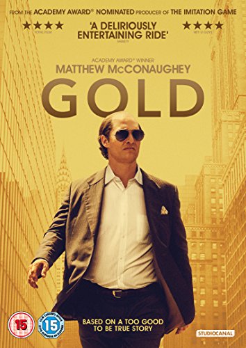 DVD cover featuring Matthew McConaughey in a suit against a yellow cityscape background.