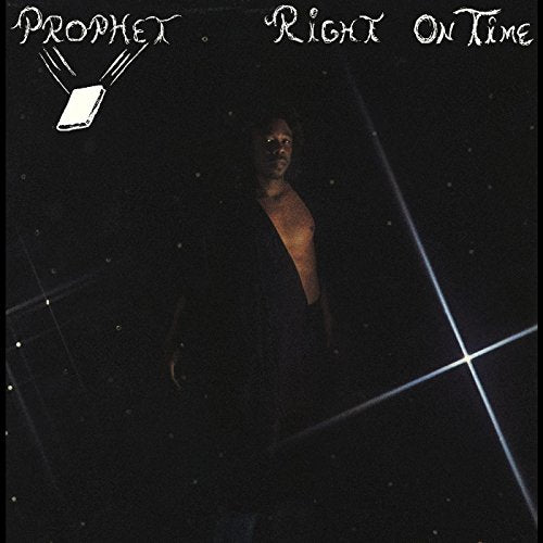 Dark album cover featuring a man’s face and a glowing white rectangle.