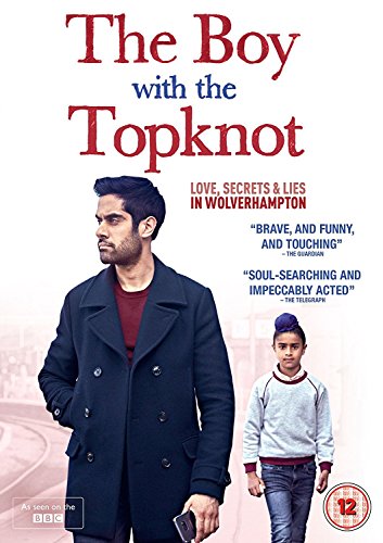 DVD cover for The Boy With The Topknot featuring a man and a child.