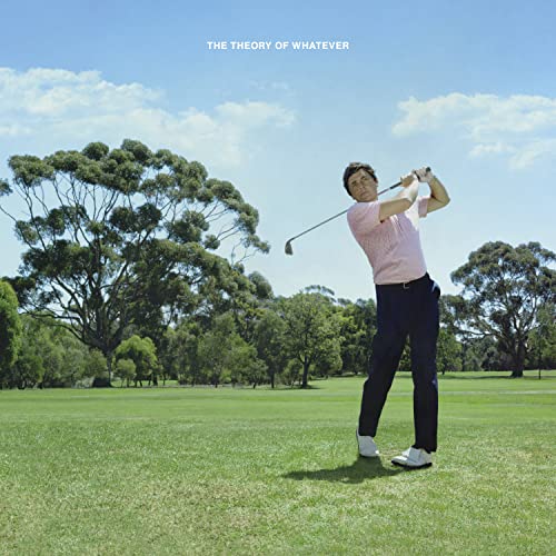 Album cover: man swinging a golf club on a green course.