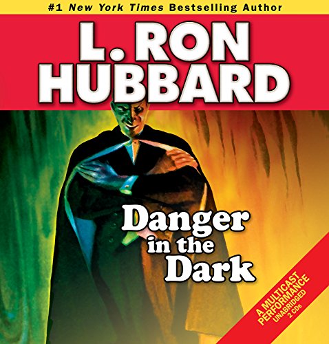 CD cover: shadowed figure with cape, title “Danger in the Dark”.