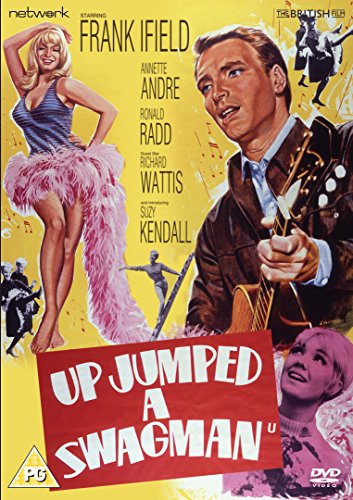 DVD cover for "Up Jumped A Swagman" featuring Frank Ifield and Annette Andre.