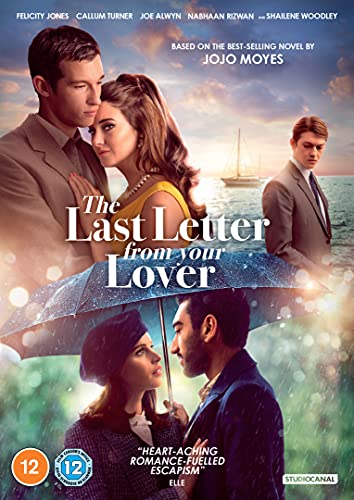 DVD cover for “The Last Letter From Your Lover” featuring couples.