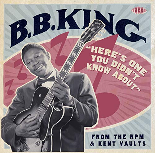 B.B. King album cover featuring the musician with his guitar.