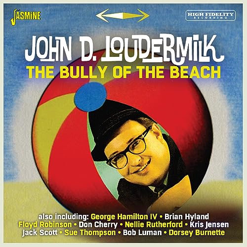 CD cover for John D. Loudermilk’s “The Bully of the Beach” album.