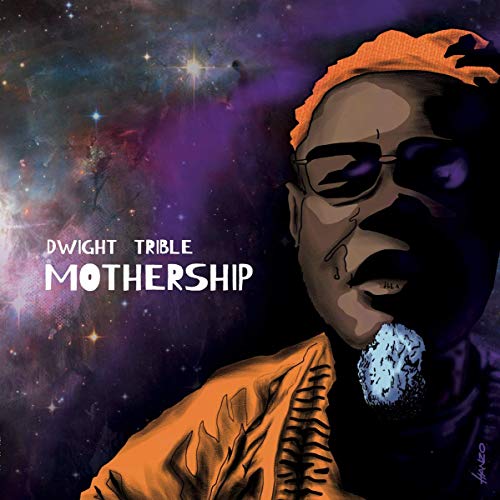 Album cover art featuring a man with orange hat against a galaxy background.