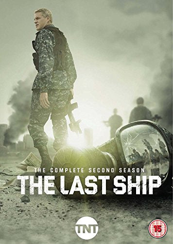 DVD cover for "The Last Ship" Season 2, featuring a soldier in a war-torn scene.