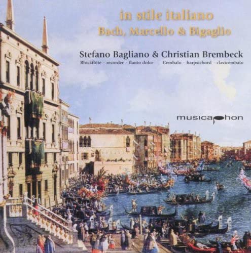 CD cover depicting a colorful Venetian canal scene with gondolas.
