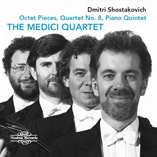 CD cover featuring a portrait of the Medici Quartet, Nimbus Records label.