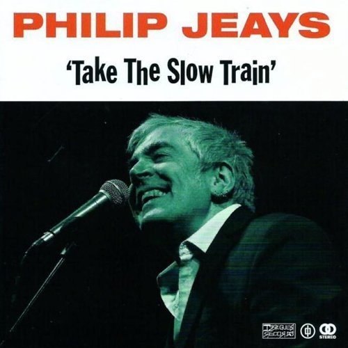 CD cover featuring Philip Jeays singing into a microphone.