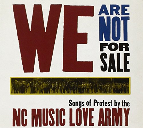 CD cover with bold red text "We Are Not For Sale" and crowd image.