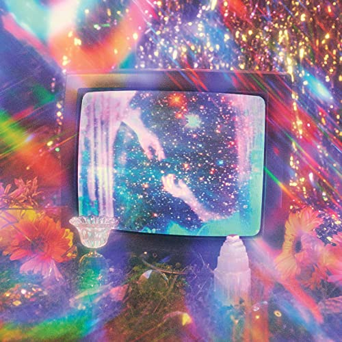 CD cover with a vintage TV displaying a starry, colorful scene.