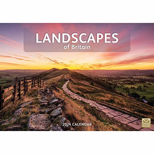 Landscapes Of Britain A4 Calendar 2024