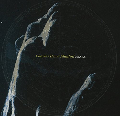 CD cover: dark, abstract mountain peaks with a circular design.