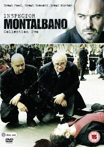 DVD cover featuring men in black suits around a body on the ground.