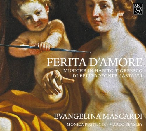 "CD cover art: Renaissance painting of woman and cherub, with white text overlay."