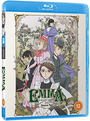 DVD cover for “Emma: A Victorian Romance - Season Two” with anime characters.