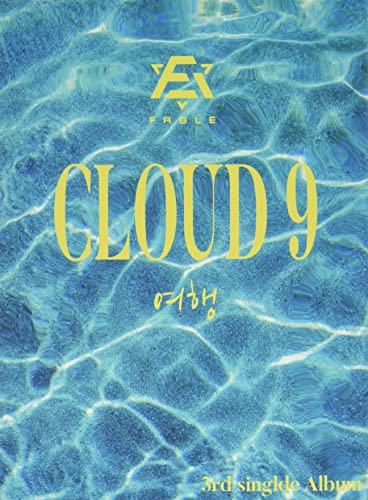 CD cover for F.able’s “Cloud 9” with a blue, rippled water background.