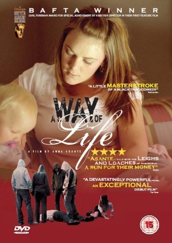 DVD cover for "A Way of Life" with a woman and child, and people standing.