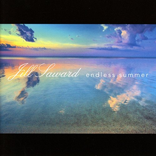 CD cover for Jill Saward’s “Endless Summer” with ocean and sky.