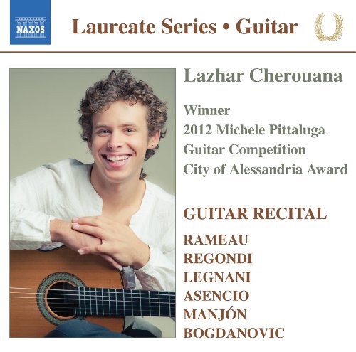 CD cover featuring guitarist Lazhar Cherouana, winner of a competition.