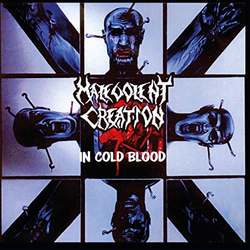 CD cover for Malevolent Creation's "In Cold Blood" with graphic imagery.