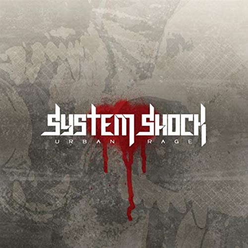System Shock - Urban Rage" CD cover with dripping red text on grey.