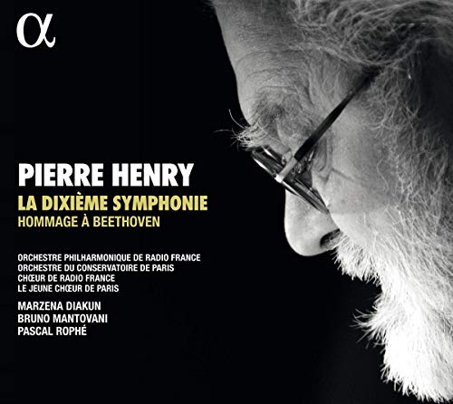"Black-and-white CD cover with a man's profile and white text on a black background."