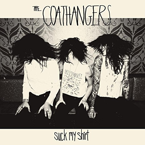 Black and white album cover featuring three people with flowing hair.