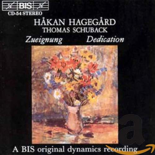 CD cover featuring a painting of flowers in a vase.